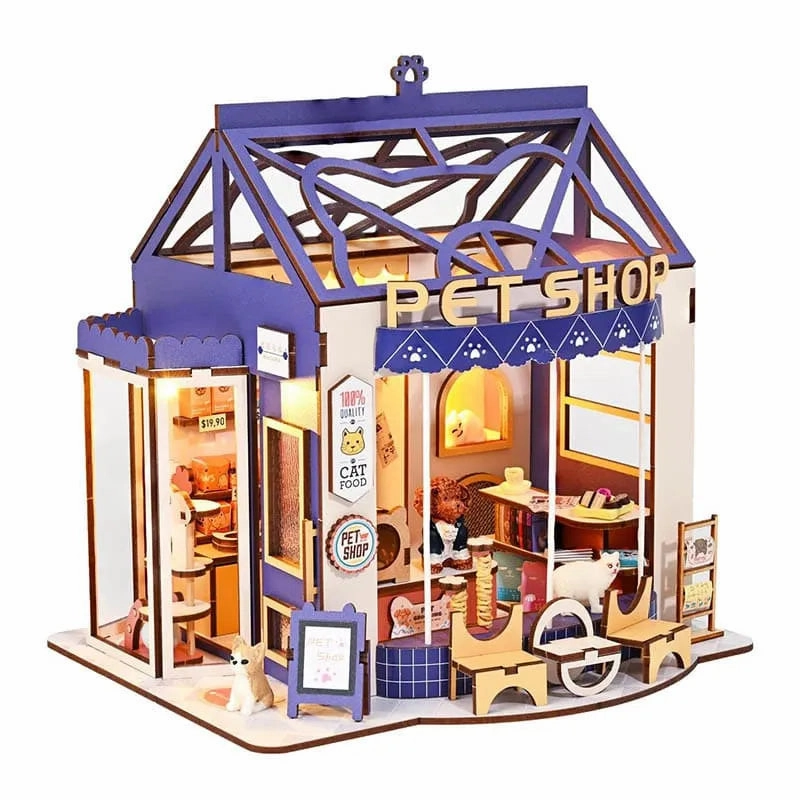 Miniature House Kit| Pet Shop