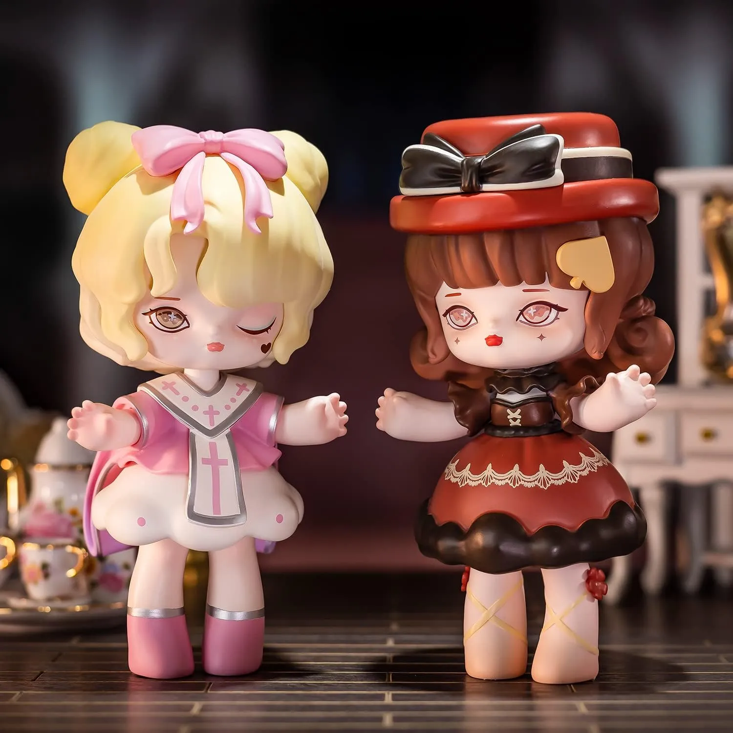 MISYA Incredible Residence Series 2 Blind Box 3PCS Blind Bag Random Collection Kawai Toys Desktop Ornaments Cute Blind Box Figures for Birthday Party