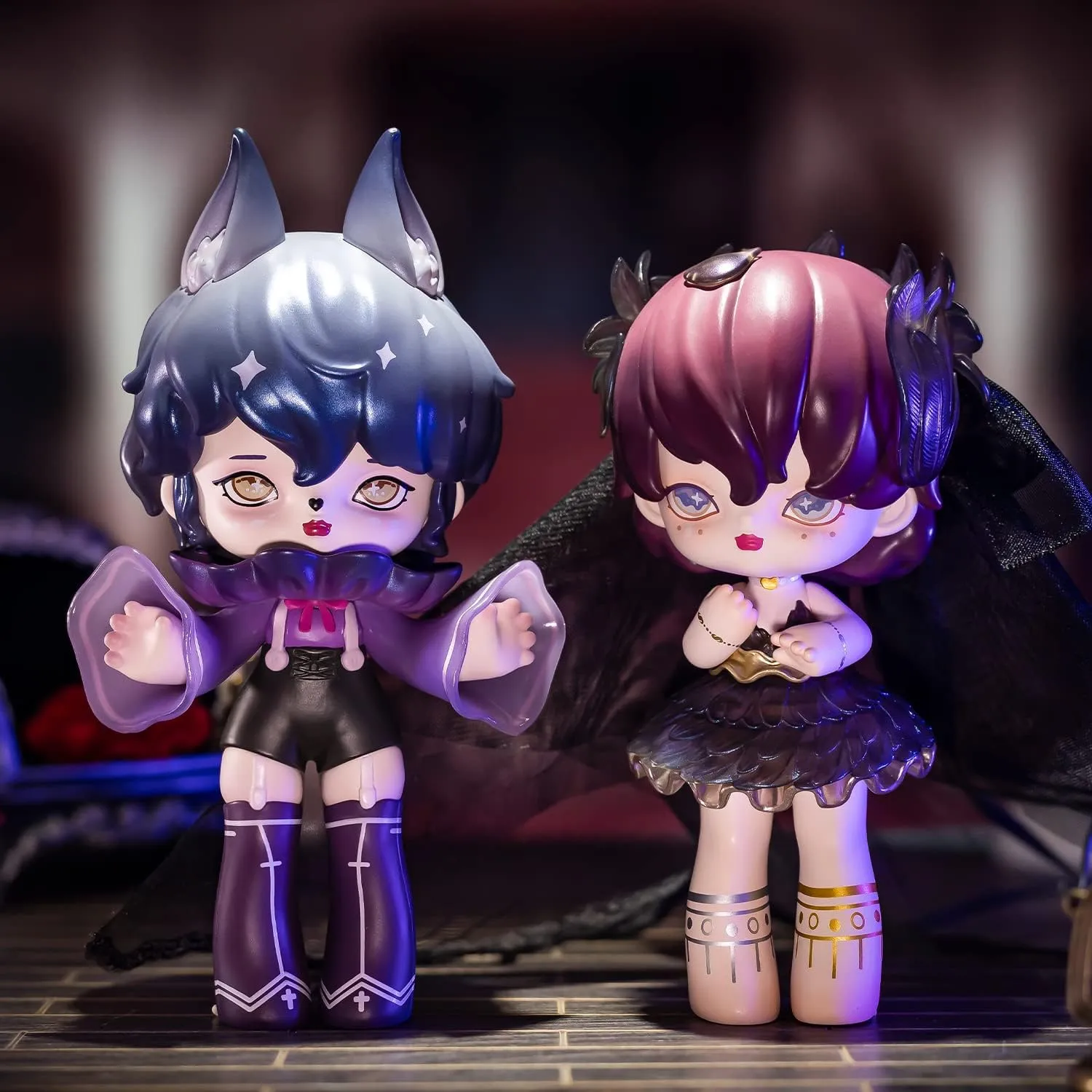 MISYA Incredible Residence Series 2 Blind Box 3PCS Blind Bag Random Collection Kawai Toys Desktop Ornaments Cute Blind Box Figures for Birthday Party