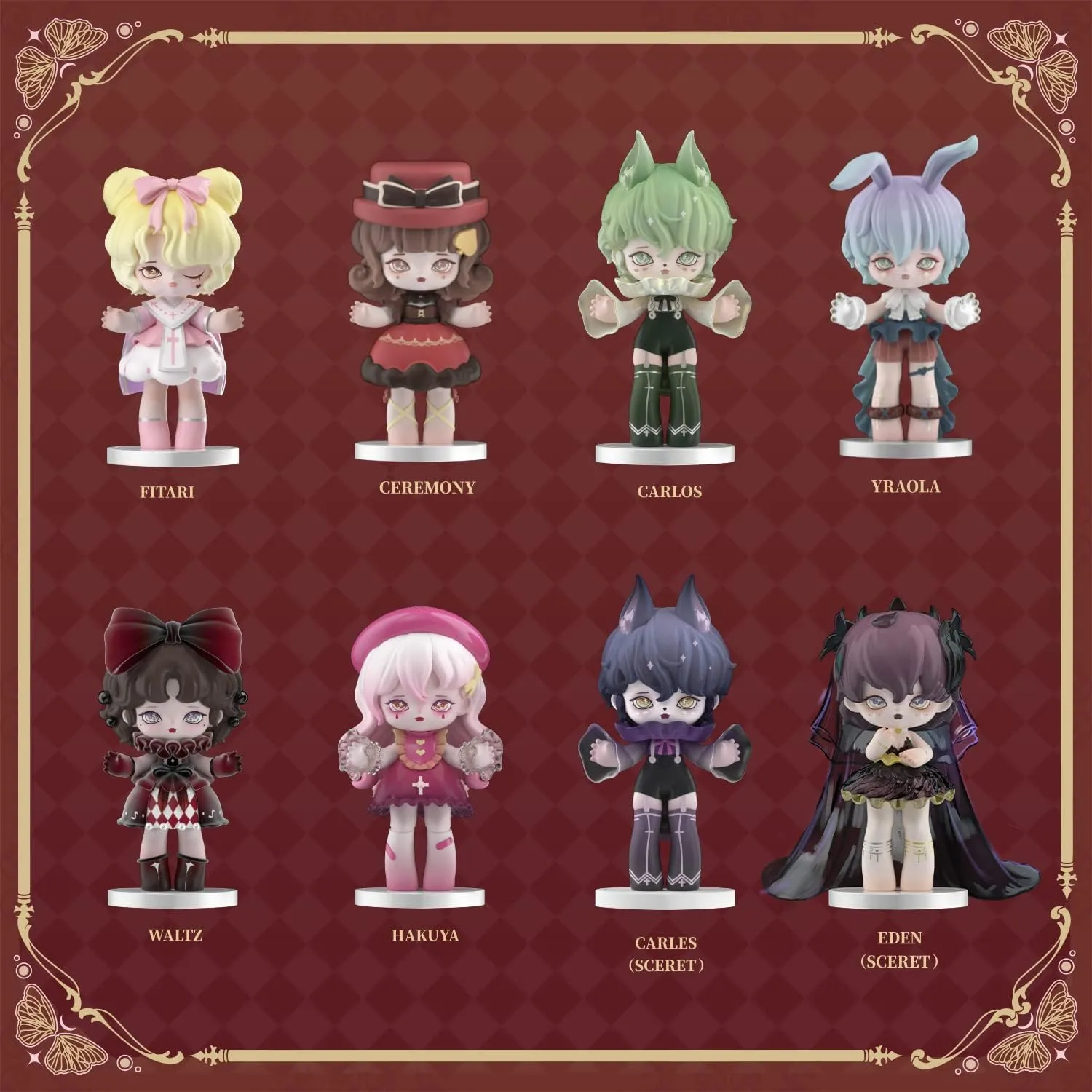 MISYA Incredible Residence Series 2 Blind Box 3PCS Blind Bag Random Collection Kawai Toys Desktop Ornaments Cute Blind Box Figures for Birthday Party