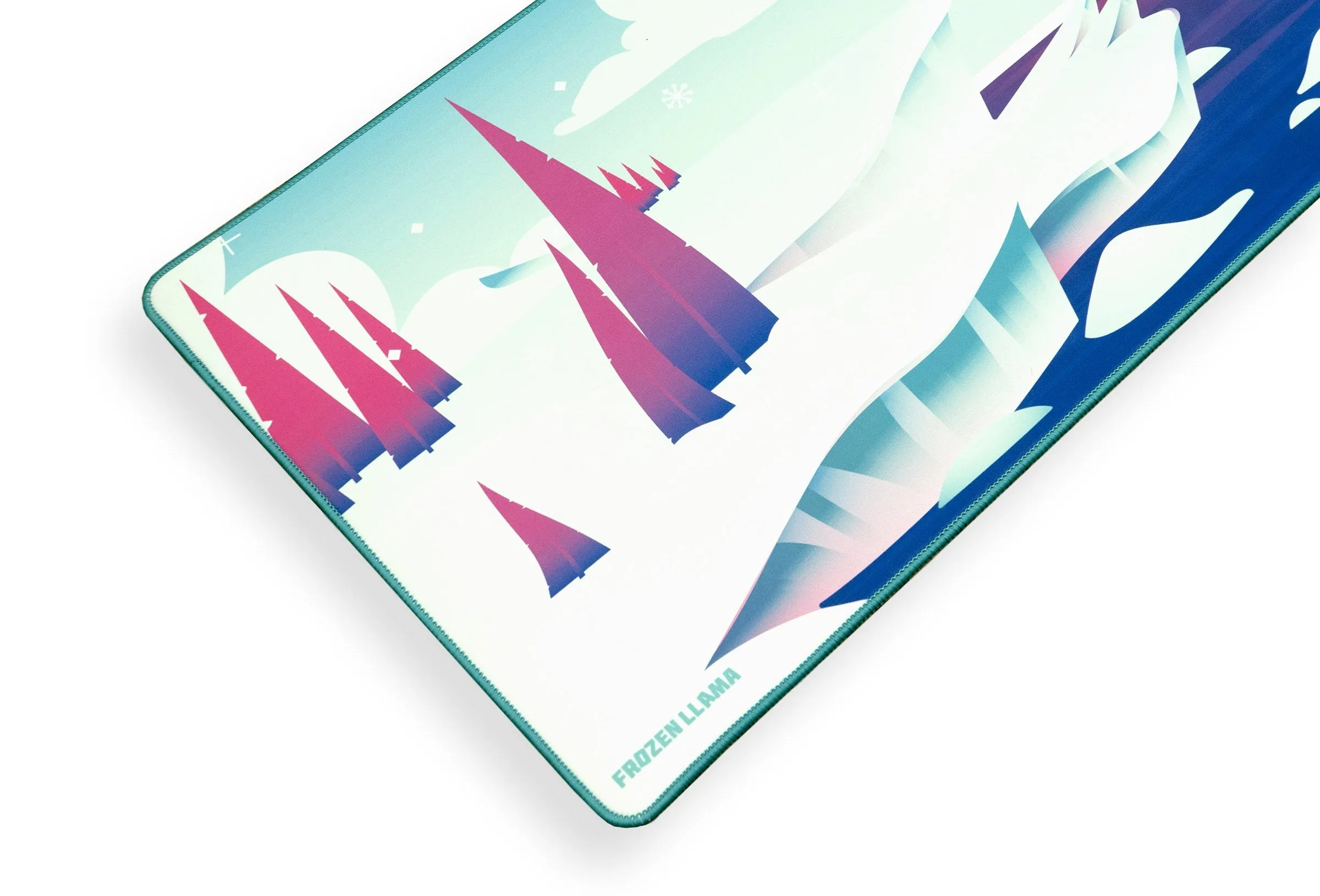 MK Frozen Llama 2XL Desk Mat
