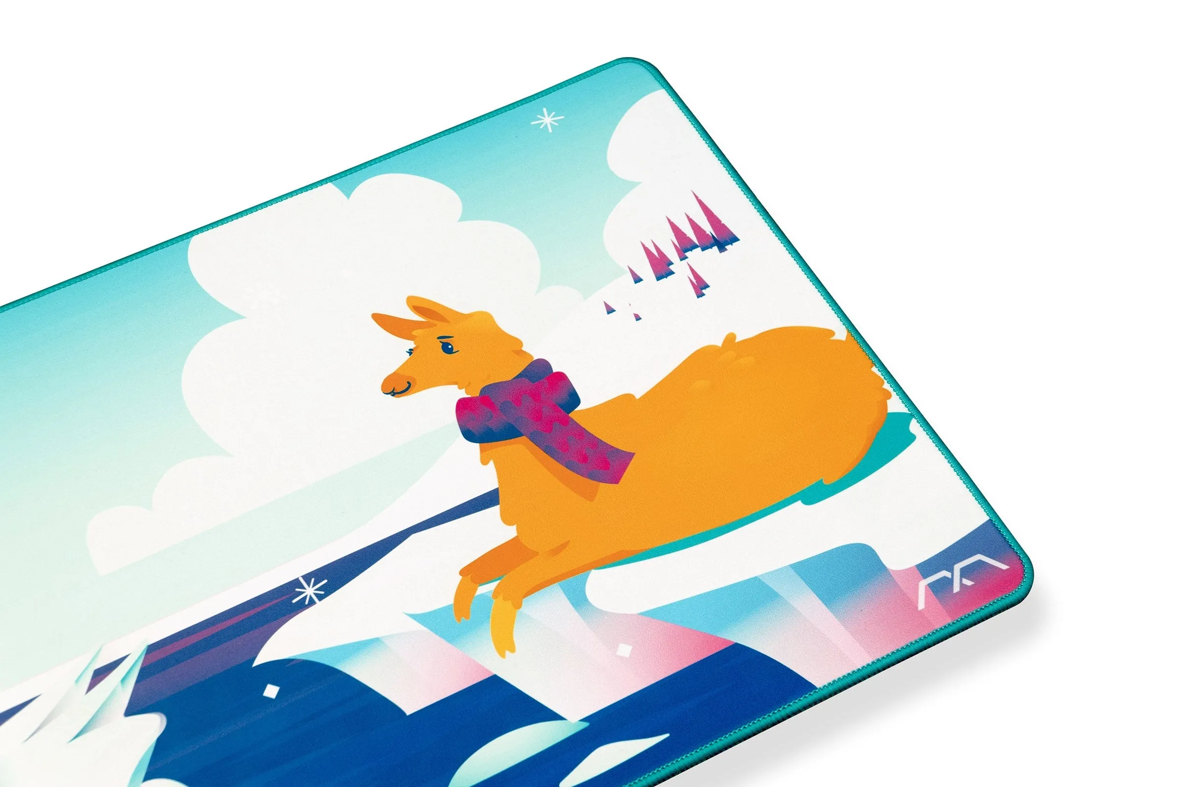 MK Frozen Llama 2XL Desk Mat