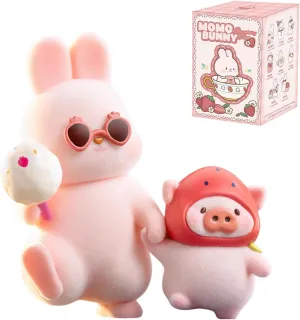 Momo Bunby Rabbit Strawberry Town Series Blind Box Figures 1PC Random Collection Blind Bags Cute Birthday Gifts