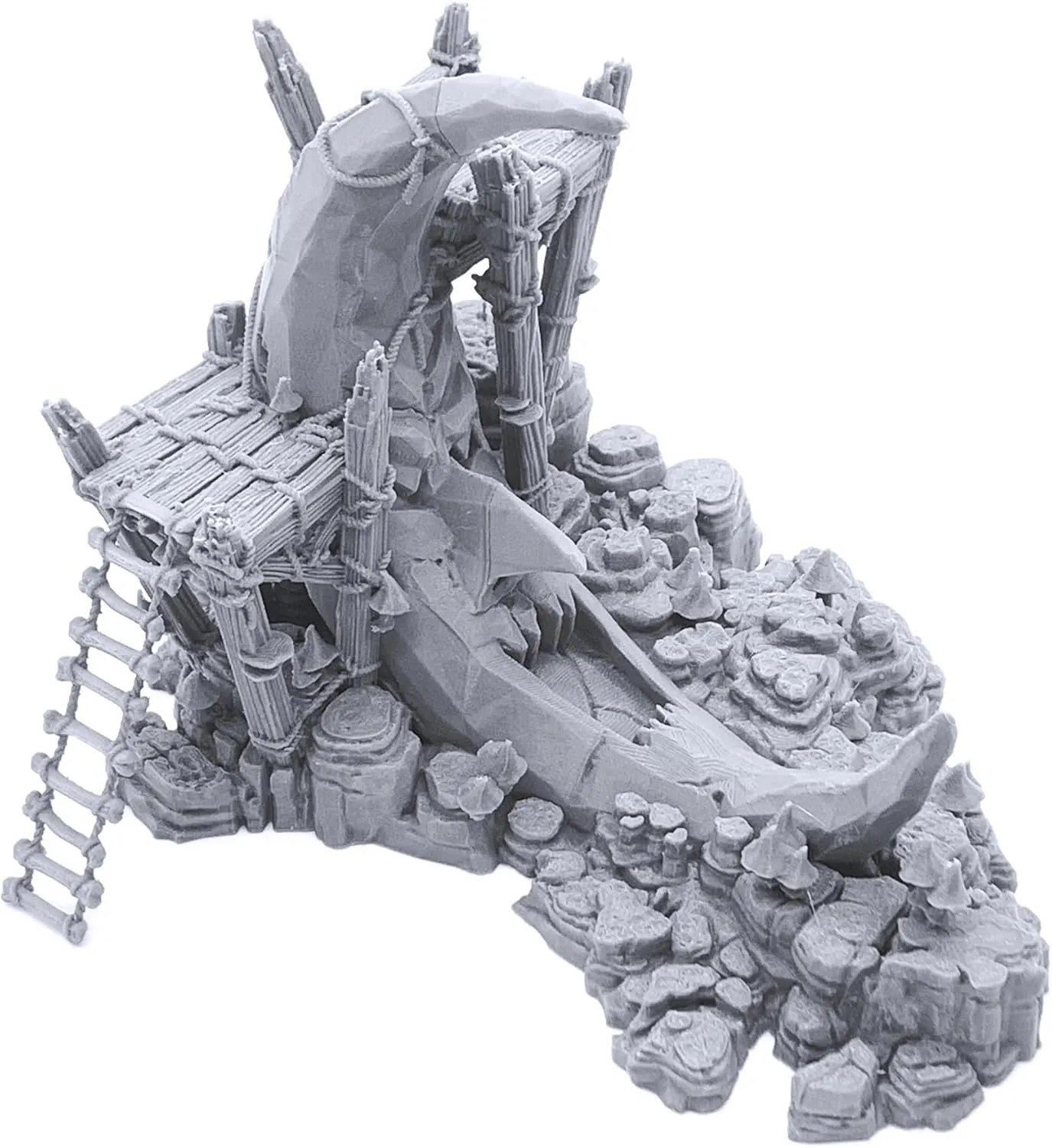 Moon Shrine - DND Terrain Compatible with Dungeons and Dragons, 28mm Miniature Wargaming, Tabletop RPGs, Wargame Scenery