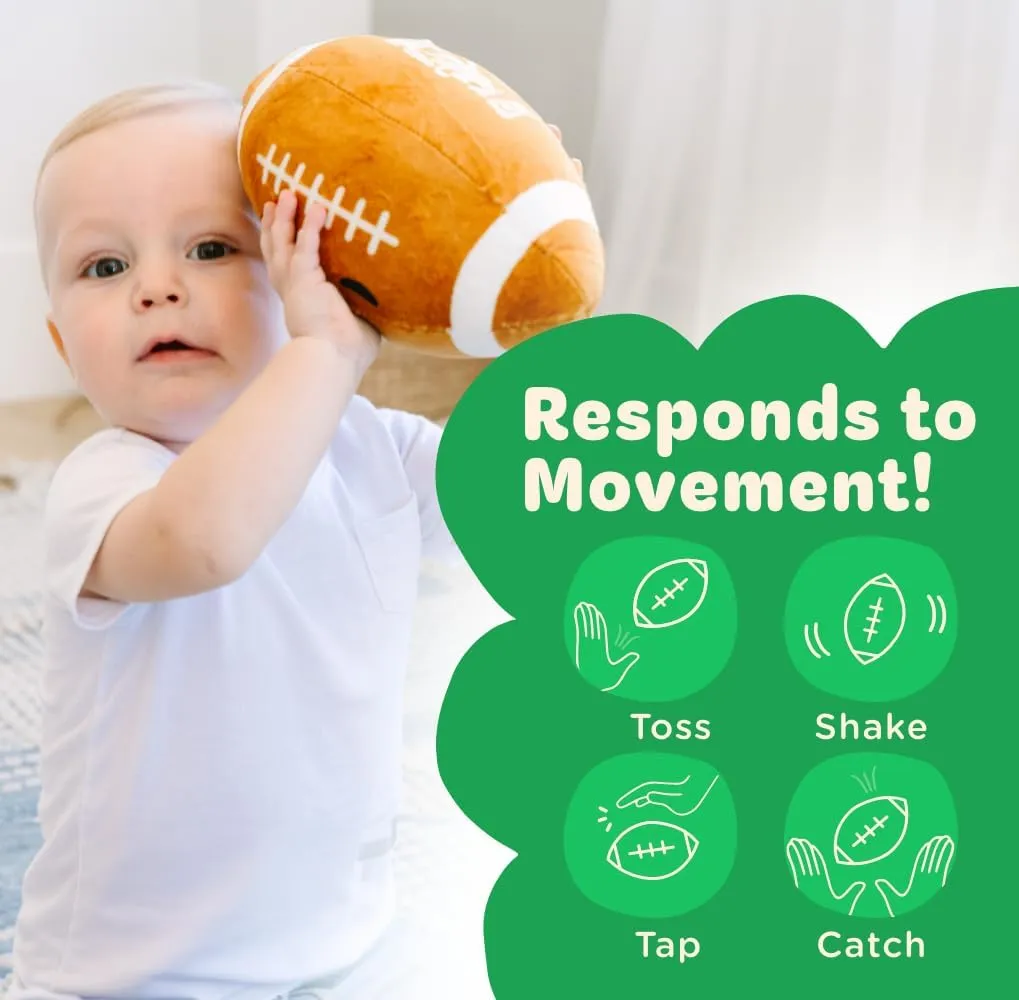 Move2Play, Hilariously Interactive Toy with Music & Sound Effects | Birthday Gift for Boy & Girl | Ball for Toddler & Baby | Indoor/Outdoor | 1, 2, 3  Year Old