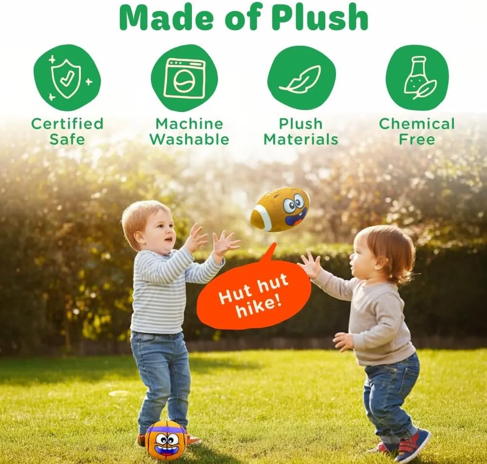 Move2Play, Hilariously Interactive Toy with Music & Sound Effects | Birthday Gift for Boy & Girl | Ball for Toddler & Baby | Indoor/Outdoor | 1, 2, 3  Year Old
