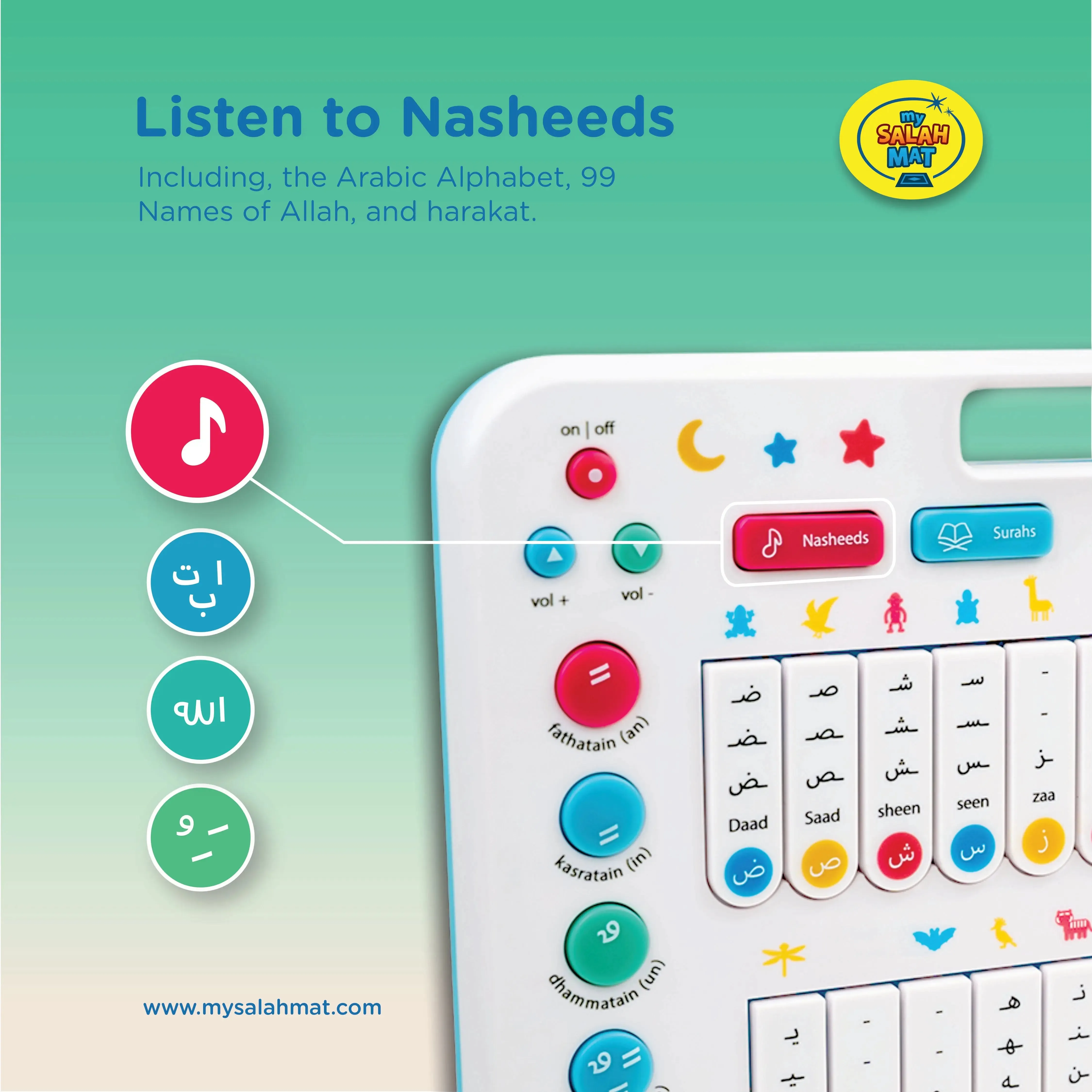 My Quran Pad Interactive Arabic Learning Pad For Kids