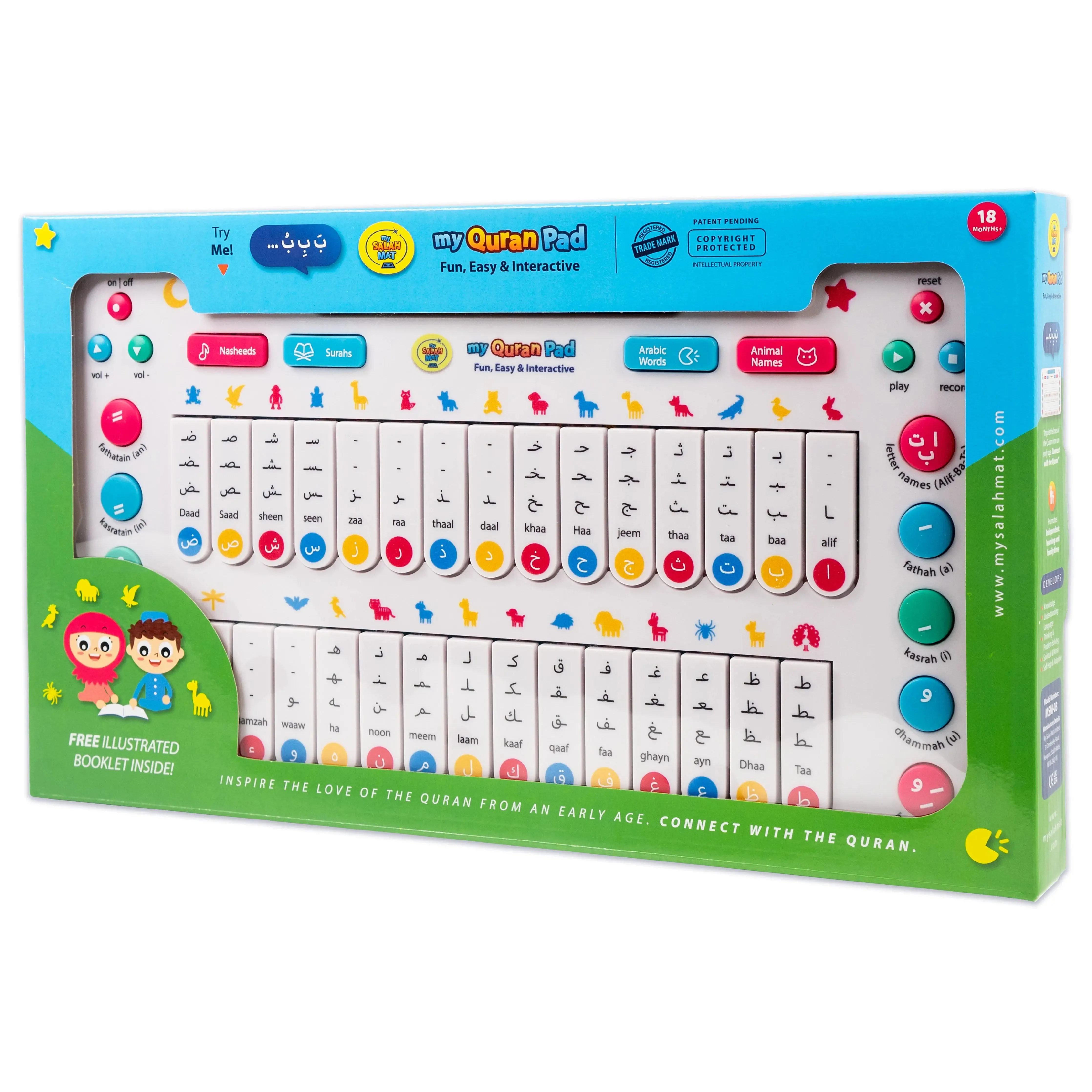 My Quran Pad Interactive Arabic Learning Pad For Kids