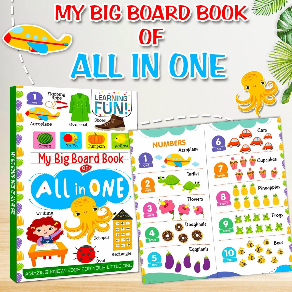 My Big Board Book Of All In One