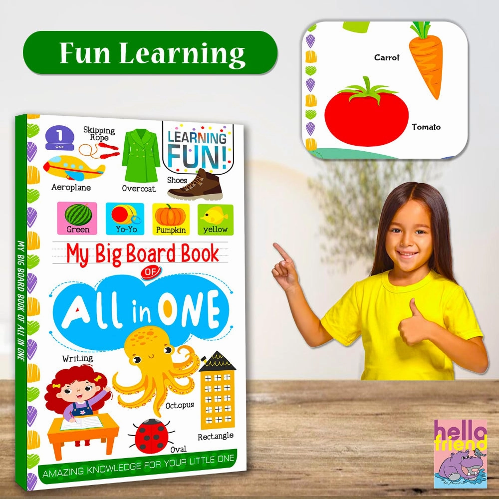 My Big Board Book Of All In One