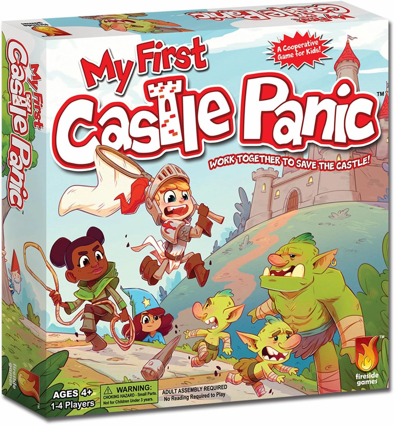 My First Castle Panic Board Game for Kids 4  | Cooperative & Educational Fun | Teaches Strategy & Teamwork