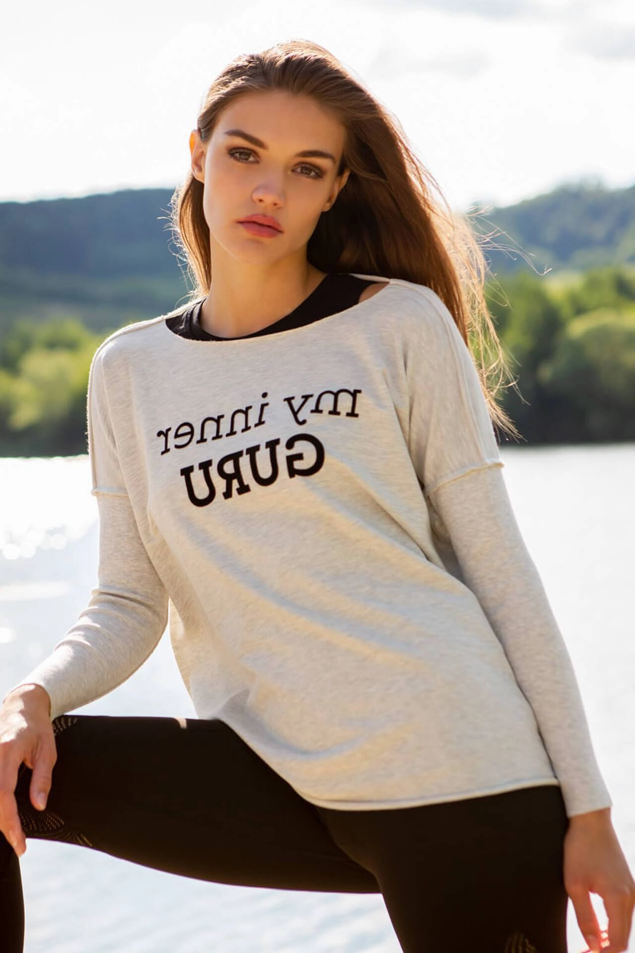 MY INNER GURU relaxed smart-shirt