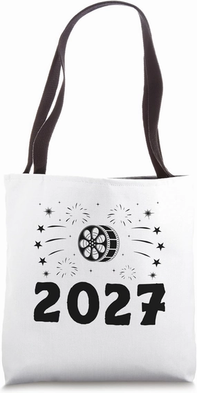 New Year Animation Draw Sketch Animate Storytelling Tote Bag