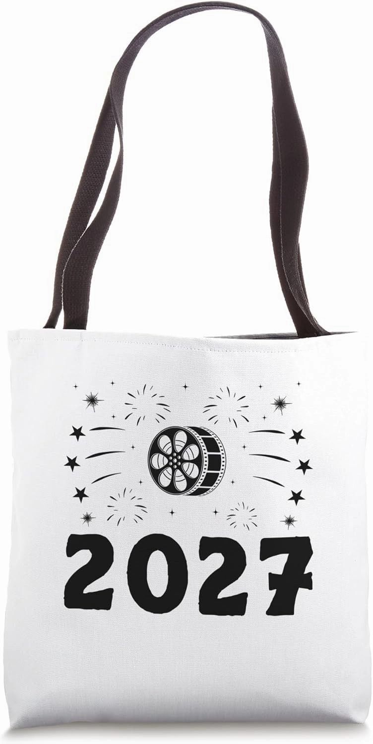 New Year Animation Draw Sketch Animate Storytelling Tote Bag