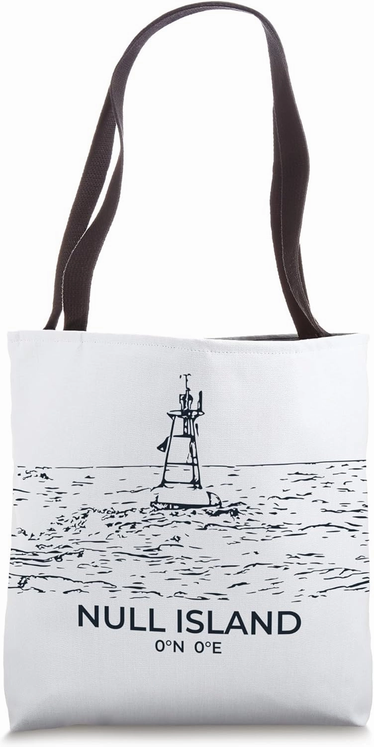 Null Island - 0°N 0°E Tote Bag