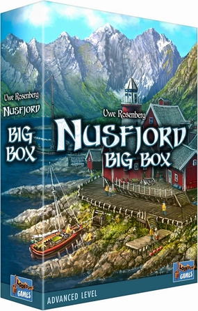 Nusfjord Board Game Big Box Edition - Complete Card Deck Collection, Includes All Expansions, Strategy Game for Kids & Adults, Ages 12 , 1-5 Players, 20-100 Min Playtime, Made by Lookout Games