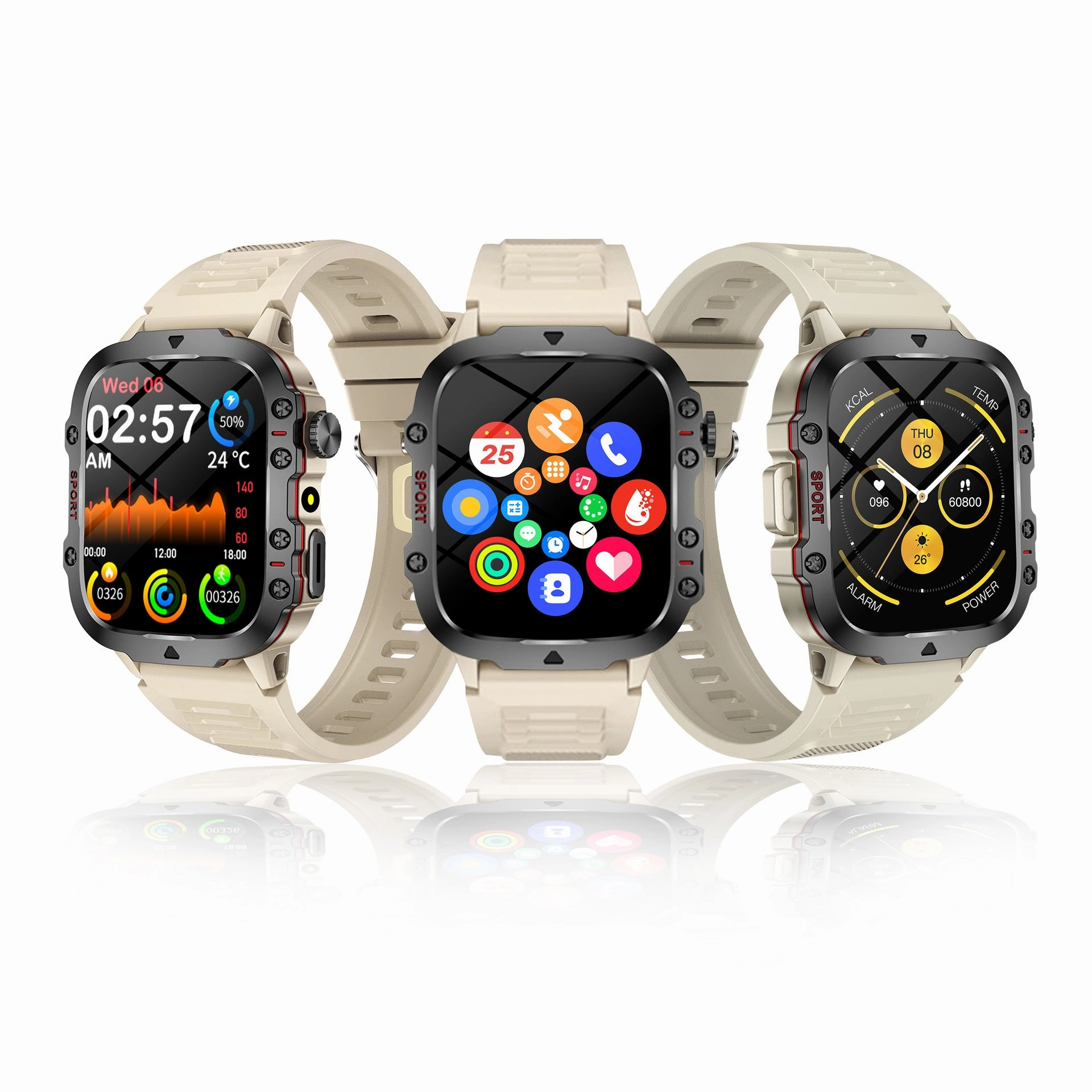 Outdoor Fashion H19 Large-screen Smart Watch