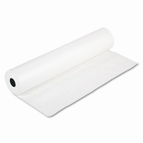 Pacon® Rainbow Duo-Finish Colored Kraft Paper, 35 lb Wrapping Weight, 36" x 1,000 ft, White