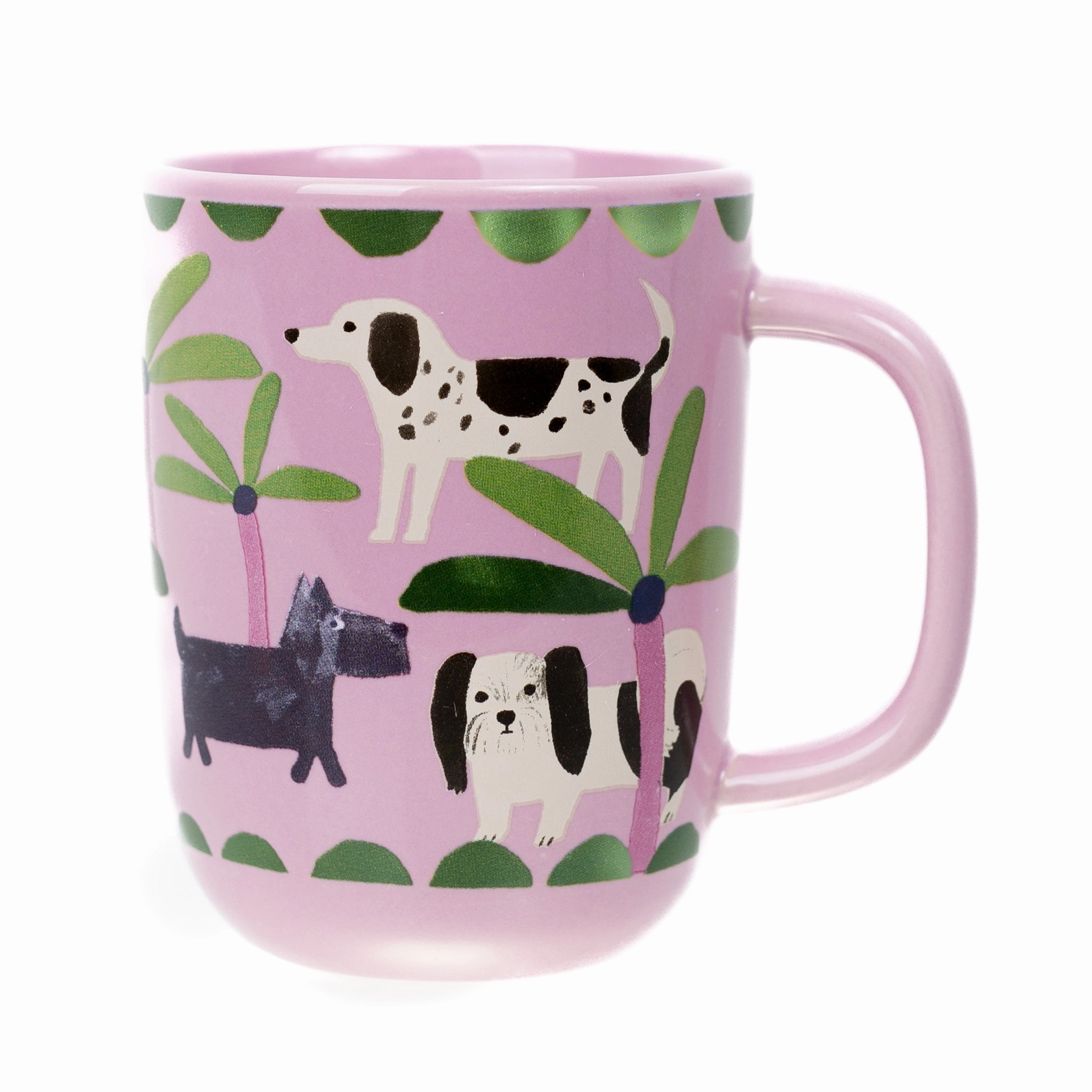 Painted Dog Mug