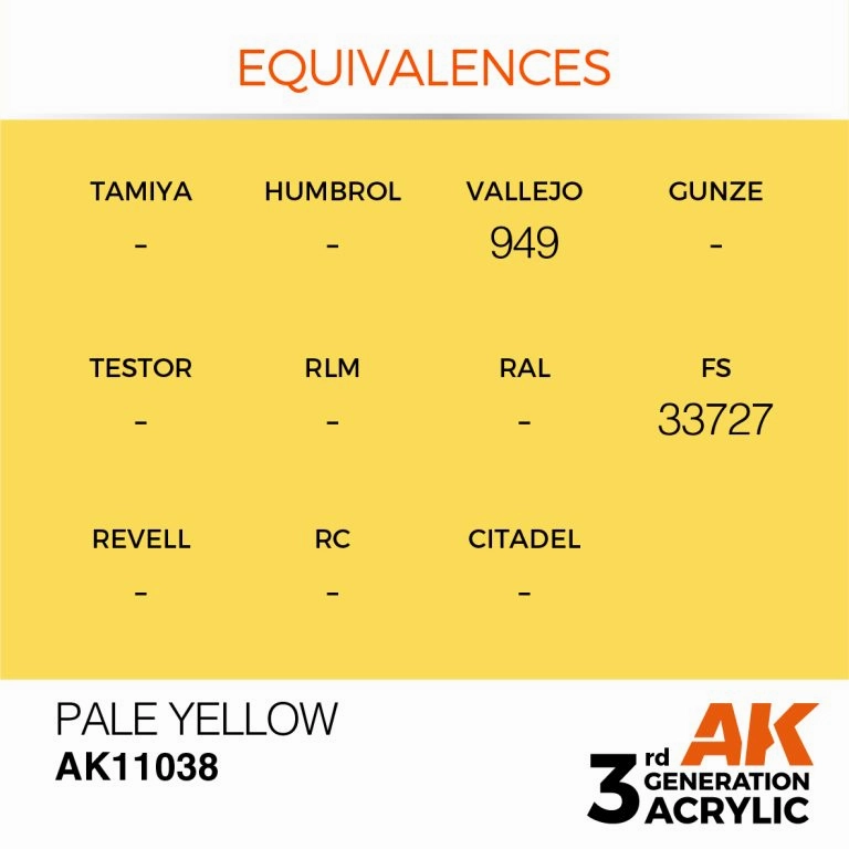 Pale Yellow