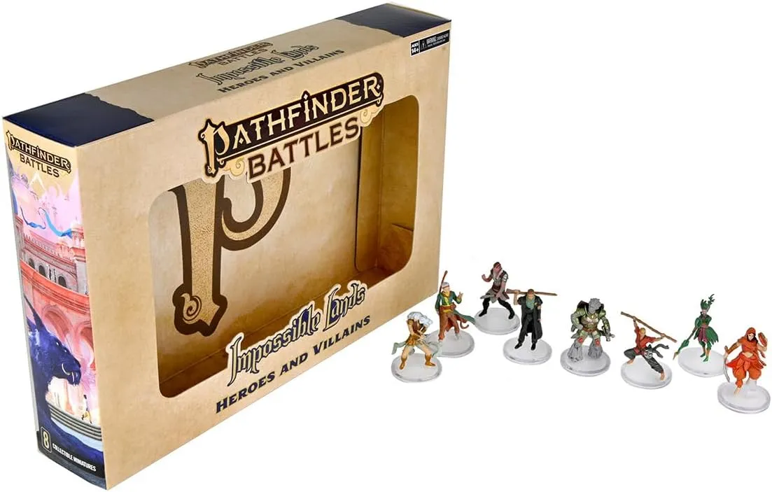 Pathfinder Battles: Impossible Lands - Heroes and Villains Boxed Set