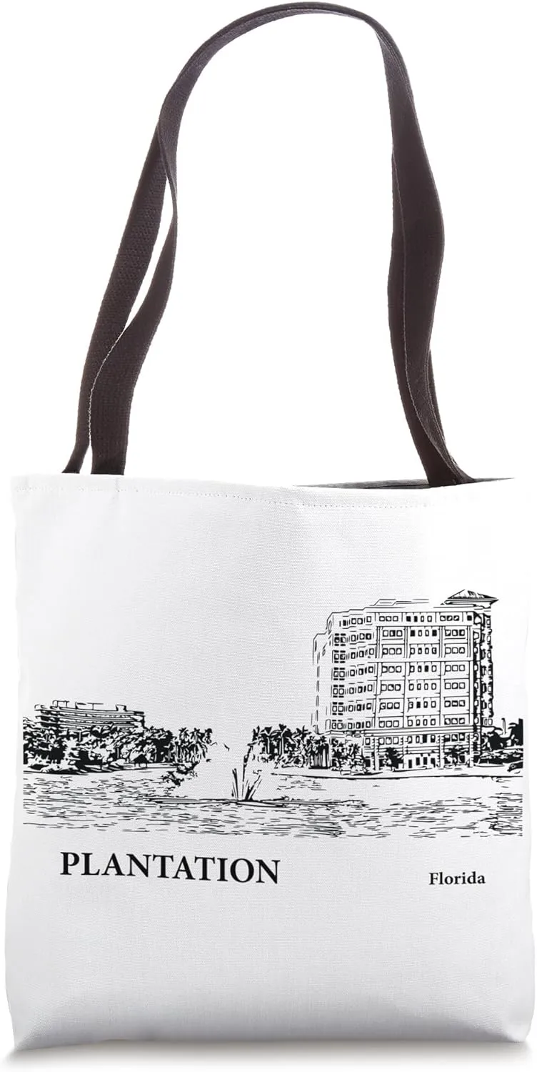 Plantation Florida Tote Bag
