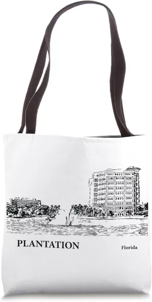 Plantation Florida Tote Bag