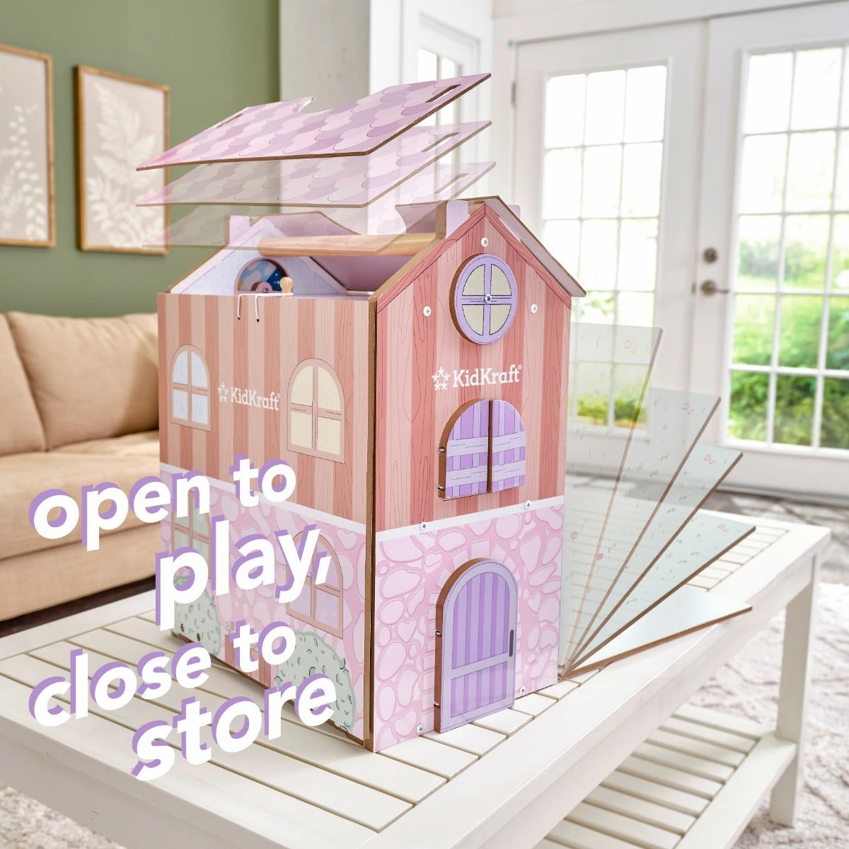 Play & Store Cottage Dollhouse