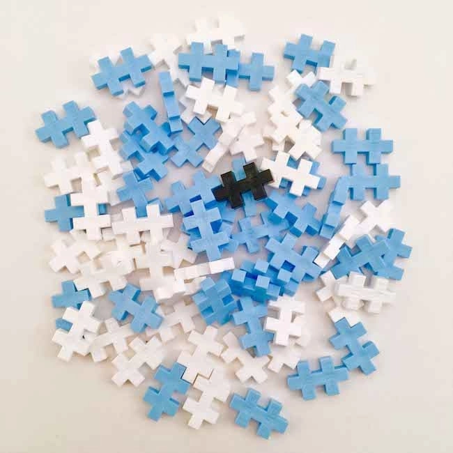 Plus Plus Mini Maker Tube - Dolphin