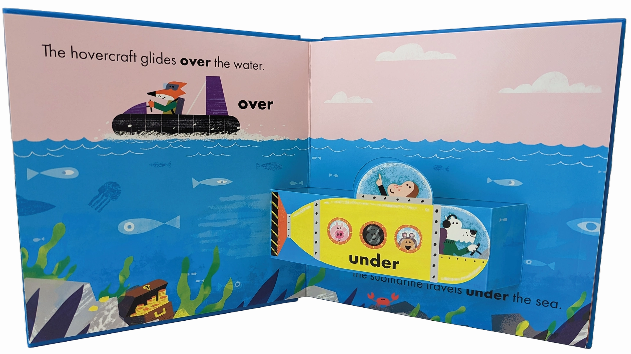 Pop-Up Vehicles: Let's Sail! Board Book