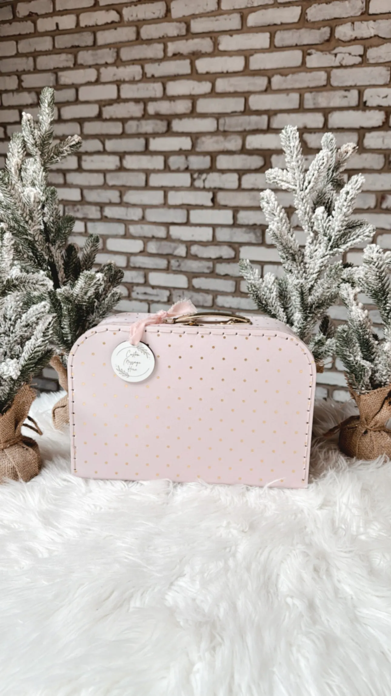 Portable Dollhouse Suitcase
