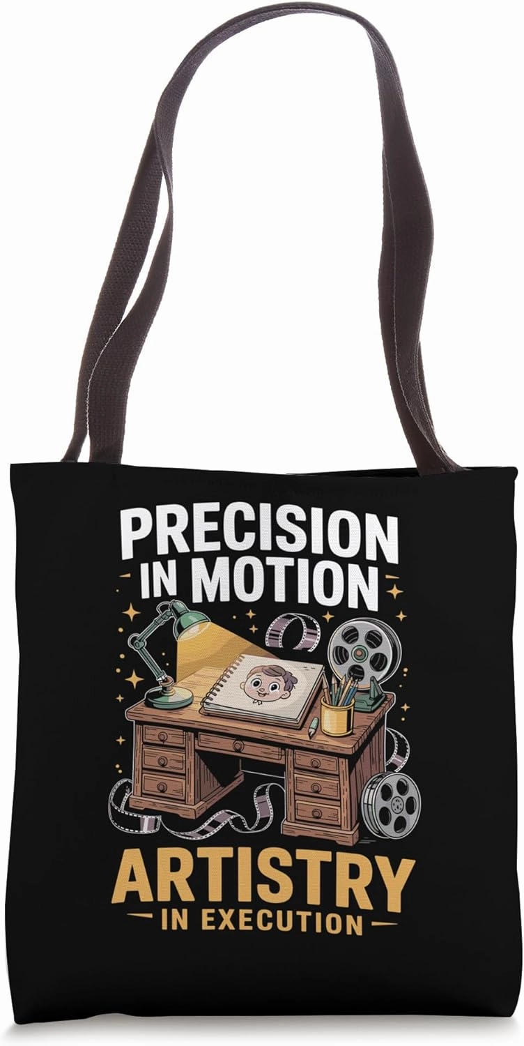 Precision In Motion Artistry In Execution Animation Animate Tote Bag