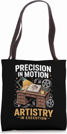 Precision In Motion Artistry In Execution Animation Animate Tote Bag