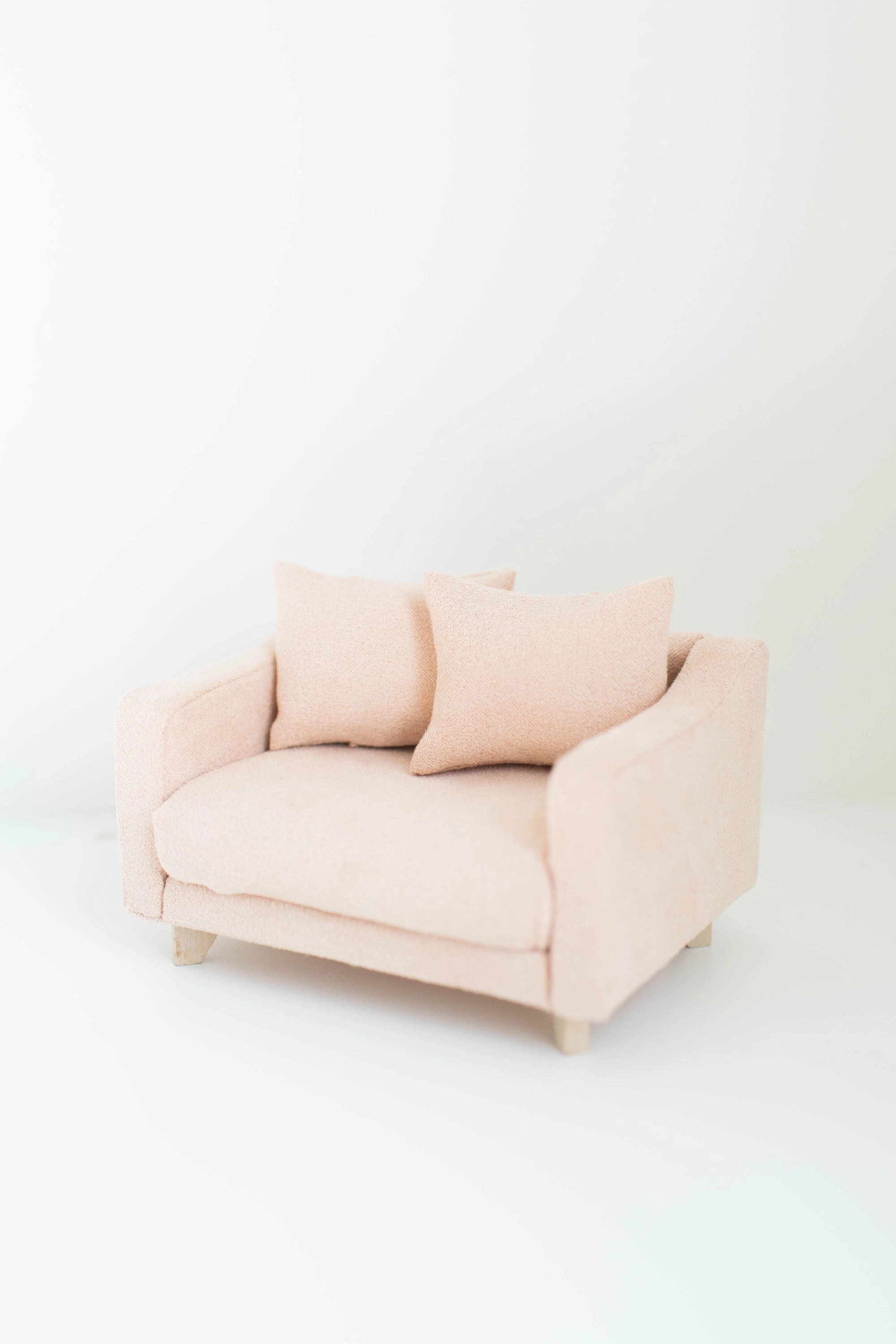 PREORDER Adelaide Scoop Arm Accent Chair | Barely Blush