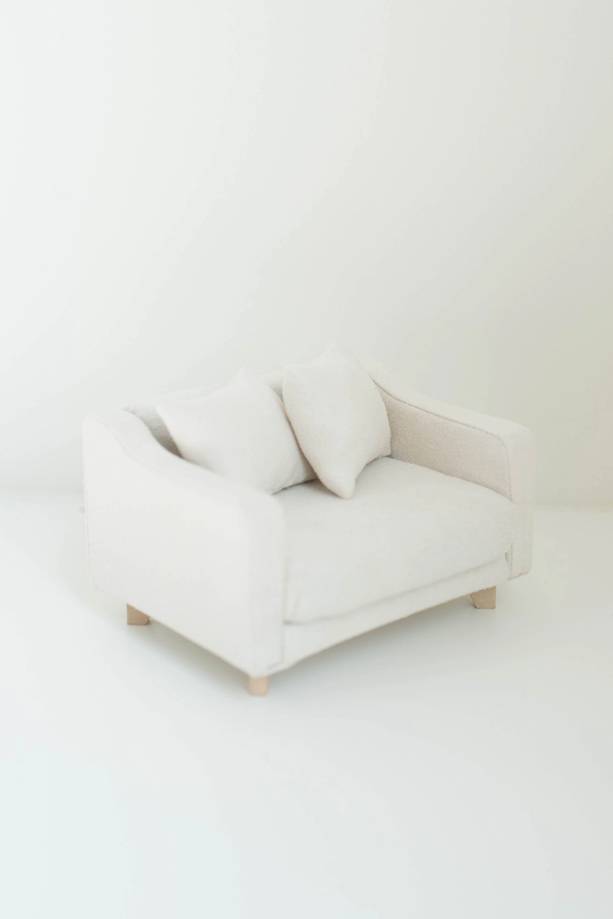 PREORDER Adelaide Scoop Arm Accent Chair | Pearl White