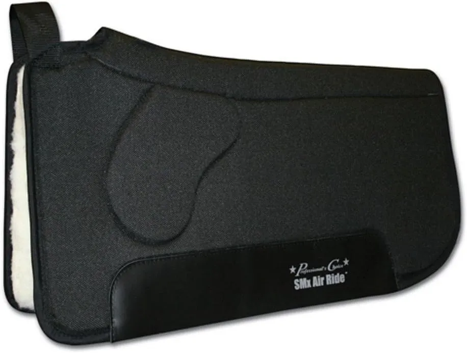 Professional's Choice SMX Air Ride OrthoSport Saddle Pad | Lightweight, Breathable, & Shock-Absorbent | Made in USA | Available in Black or Chocolate Brown