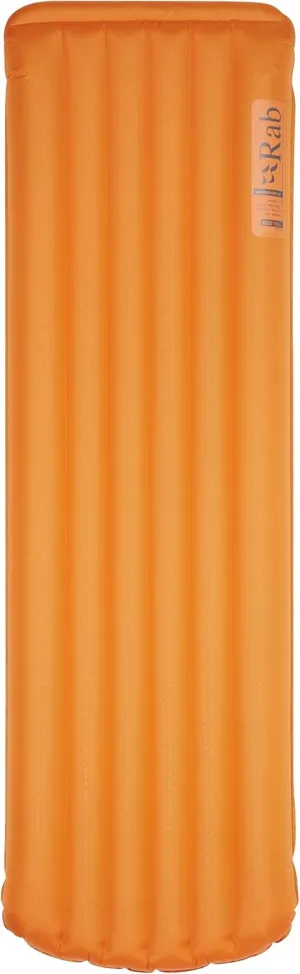 Rab Hypersphere 9.5 Lightweight Down-Insulated Sleeping Pad for Climbing, Expeditions, & Mountaineering - Marmalade - Regular