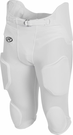 Rawlings | FPL Lightweight Football Pants | Integrated Pads | Practice / Game Use | Adult Sizes | Multiple Colors