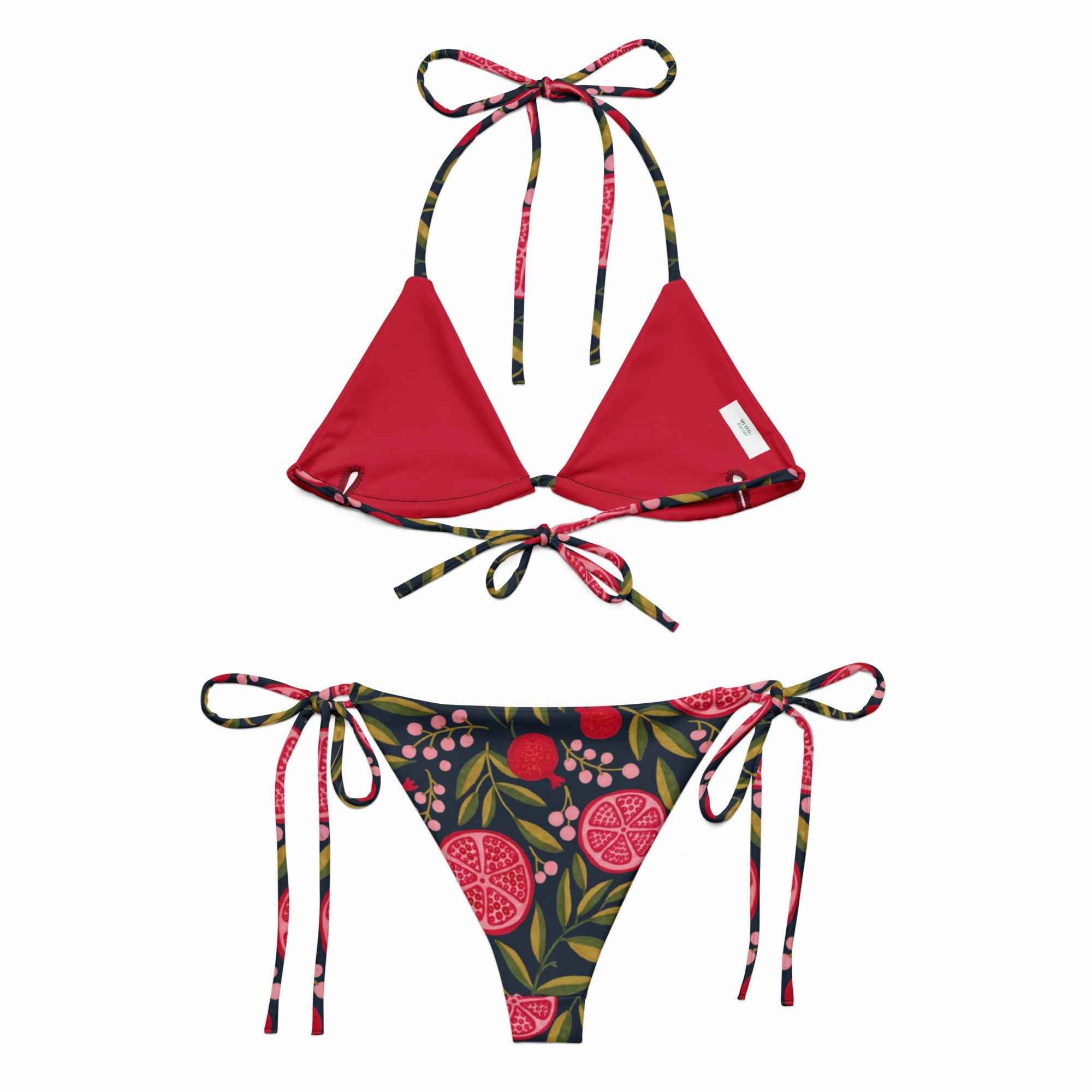 Recycled String Bikini - Garden