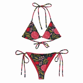 Recycled String Bikini - Garden