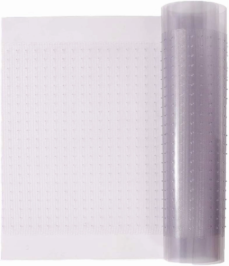 Resilia Premium Heavy Duty Floor Runner/Protector for Carpeted Floors – Skid-Resistant Plastic Vinyl Carpet Protection, Clear, Prism, 27 Inches x 6 Feet