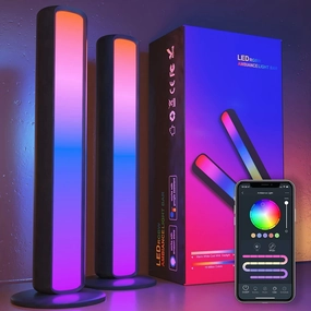 RGB Smart Music Sync LED Lamp with IR Remote and Smart APP