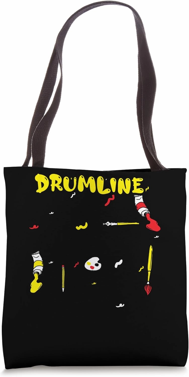 Rhythmic Art Passion: Drumline - Art Sayings Tote Bag