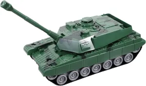 Rotating Turret Tank Model Realistic War Scene Miniature for Adults Decoration with Rotatable Turret for Desktop Display and Play