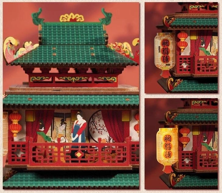 Rouge Store - Desk Bin - 3D Wooden Puzzles