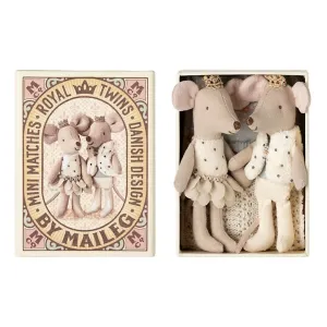 Royal Twin Mice in a Matchbox