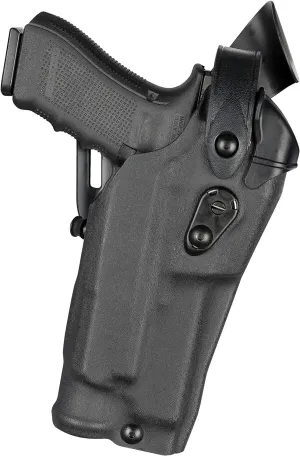 Safariland 6360RDS Level Three Retention Duty Holster, Red Dot Sight Compatible, STX Tactical Black, Right Hand, Fits: MP 2.0 9MM Surefire X300U