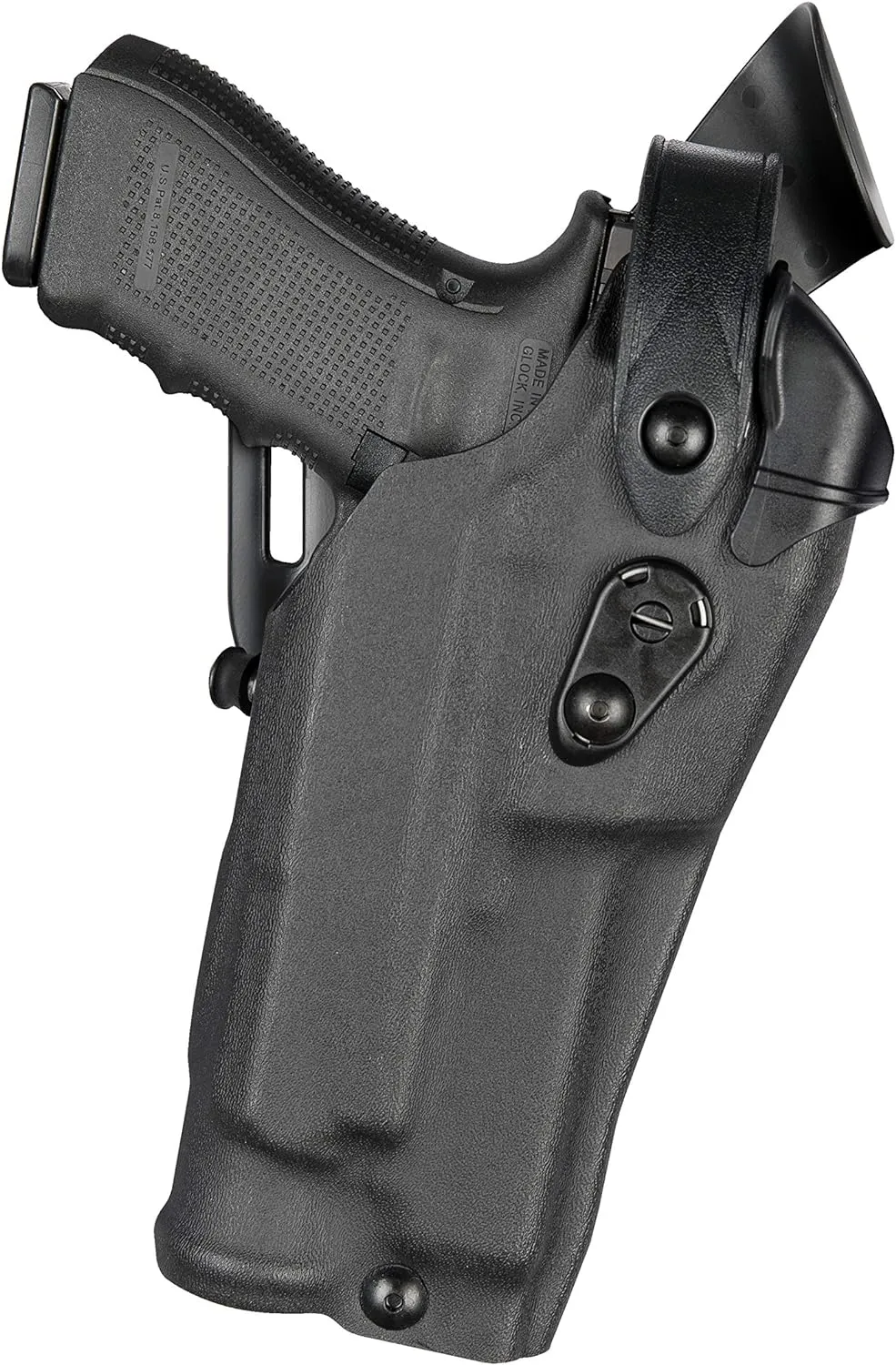Safariland 6360RDS Level Three Retention Duty Holster, Red Dot Sight Compatible, STX Tactical Black, Right Hand, Fits: MP 2.0 9MM Surefire X300U
