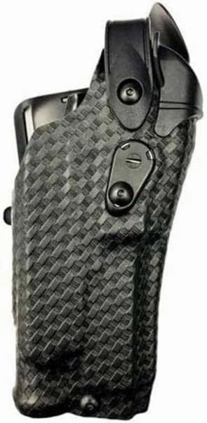 Safariland 6360RDS Level Three Retention Duty Holster, Red Dot Sight Compatible, STX Basket Weave Black, Right Hand, Fits: Glock 17/22 Surefire X300U