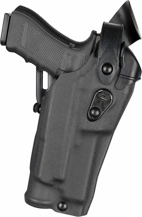 Safariland 6360RDS Level Three Retention Duty Holster, Red Dot Sight Compatible, STX Tactical Black, Right Hand, Fits: Glock 47 Surefire X300U